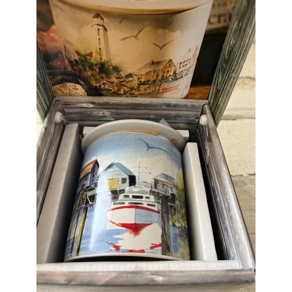 Gourmet du Village Dip Chiller 2 piece serving set & dip mix recipe NWT - Picture 4 of 8